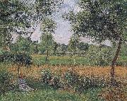 Camille Pissarro early oil on canvas